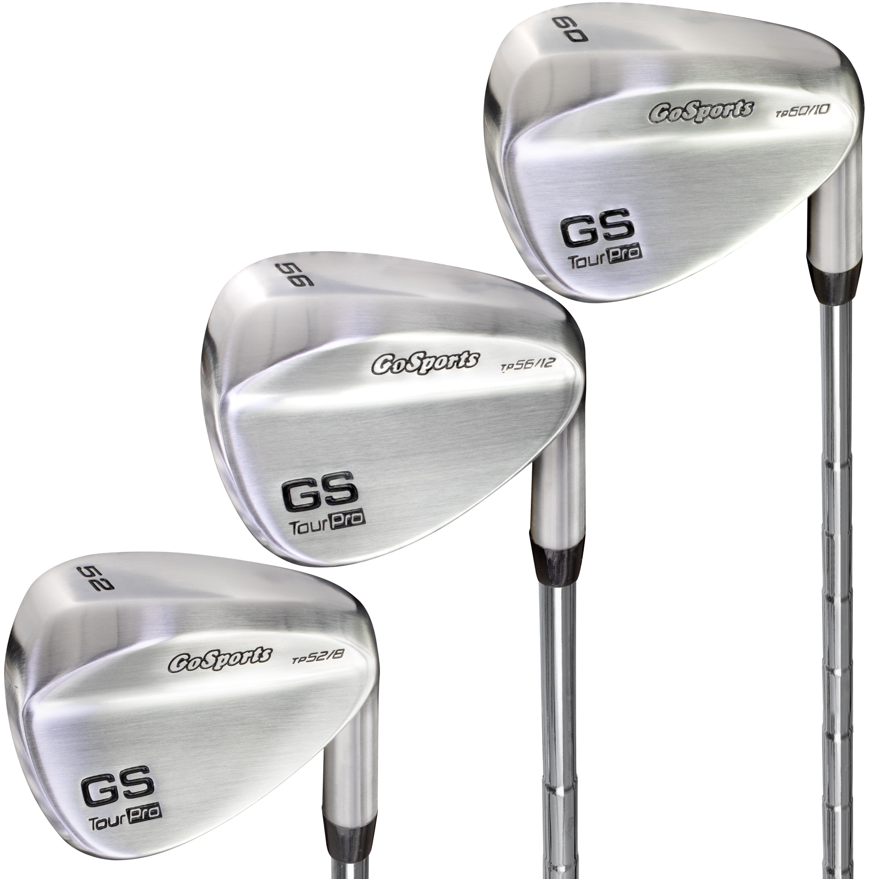 Tour Edge Golf TGS 3-Piece Wedge Set - 52* Approach, 56* Sand, 60