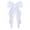 White, variant on Zenghuiiii Cute Big BowknotFashion Women Hairpin Clip Ribbon Vintage Hair Hairclip Satin Bow Bowknot Headband Barrettes for Girls