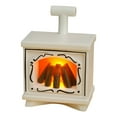 thumbnail image 2 of Miniature Glowing Small Fireplace Ornament, Led Fireplace Lights, Small FireplaceS Lantern Decorations, Flameless FireplaceS Lights, Indoor Outdoor Home Decor Ornaments, 2 of 7
