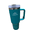 Green, variant on THERM-GRIP 40 oz Stainless Steel Tumbler with Handle and Reusable Straw ? Leak-Proof Travel Mug, Hot & Cold Beverages