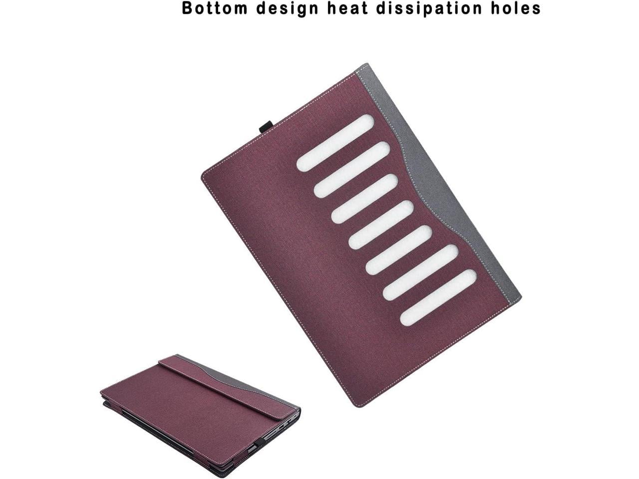 Laptop Cover Case for 17.3 inch HP Laptop 17s-cu 17-cn 17t-cn 17-cp 17z-cp / HP 470 G8 G9 G10 / HP ENVY Laptop 17-cr 17t-cr 17-ch 17-cg 17t-cw with Pen Holder and Heat Dissipation Hole