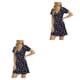 thumbnail image 3 of Qarigey Vestidos de una línea de dama Estampado de flores rotas Tallas múltiples Mujeres sexy Cintura delgada Vestido con estampado Type2 NO2, 3 of 6