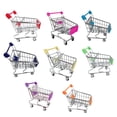 thumbnail image 4 of Mini Kids Shopping Hand Trolley Cart Child Pretend Play Kitchen Toy New Y2, 4 of 8