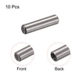 thumbnail image 3 of Unique Bargains M5 Internal Thread Dowel Pin 10 Pack 8x30mm Chamfering Flat Carbon Steel Cylindrical Pin, 3 of 5