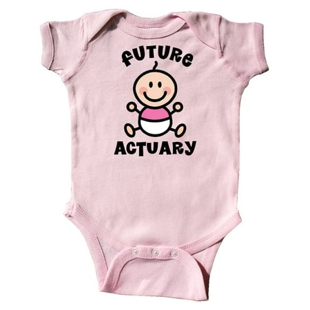 

Inktastic Future Actuary Baby Girl Gift Baby Girl Bodysuit