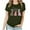 Army Green, variant on VBTAPA Happy Easter Shirts for Women Funny Egg Graphic Tees Short Sleeve Cute Rabbit Bunny T-shirt Lightweight Holiday Blouse Tops Prime Sales Today Army Green XL