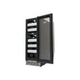 thumbnail image 4 of Whynter BWR-171DS 17 Bottle Stainless Steel Dual Zone Built Wine Refrigerators-Elite Series with Seamless Doors, 4 of 9