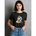 thumbnail image 2 of Pastell Colorful English Bulldog T-Shirt Women -Weekday Best Designs, Female Large, 2 of 4
