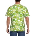 thumbnail image 2 of Rocae Kiwi Lemon for Men's Moisture-Wicking Crew Tee - T-Shirt for Sports, Outdoor Activities, and Casual Wear3X-Large, 2 of 9