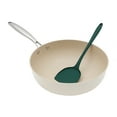 thumbnail image 3 of 30cm Medical Stone Nonstick Frying Pot Skillet with Lid, Healthy Chef Pot 4.8L, 3 of 18