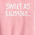 thumbnail image 2 of Instant Message - Sweet As 3 - Toddler & Youth Crewneck Fleece Sweatshirt, 2 of 5