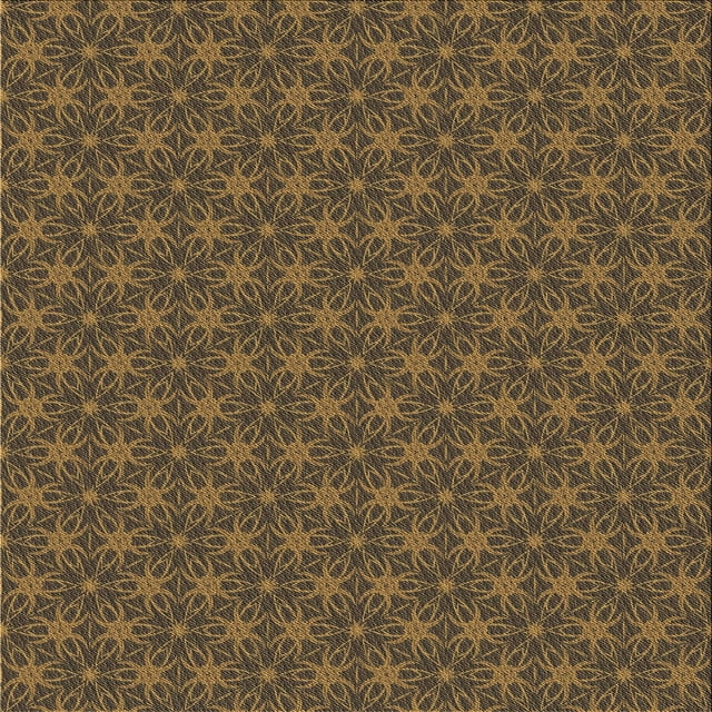 Ahgly Company Tapis d'Intérieur Lavable en Machine Carré Transitionnel Marron Clair, 7 Pieds Carré