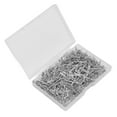 thumbnail image 4 of 500 Pcs Épingles en Acier Inoxydable 27mm/1.06 Po Épingles à Perruque en Forme de T avec Boîte en Plastique pour Couture Modélisation, 4 of 14