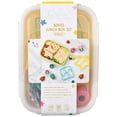 thumbnail image 2 of Cook with Color 20-Piece Kids Plastic Bento Box Lunch Container Set with Sandwich Cutters, Star, 2 of 5