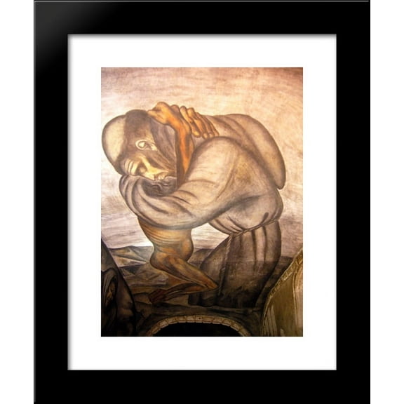 The Franciscans 20x24 Framed Art Print by Orozco, Jose Clemente