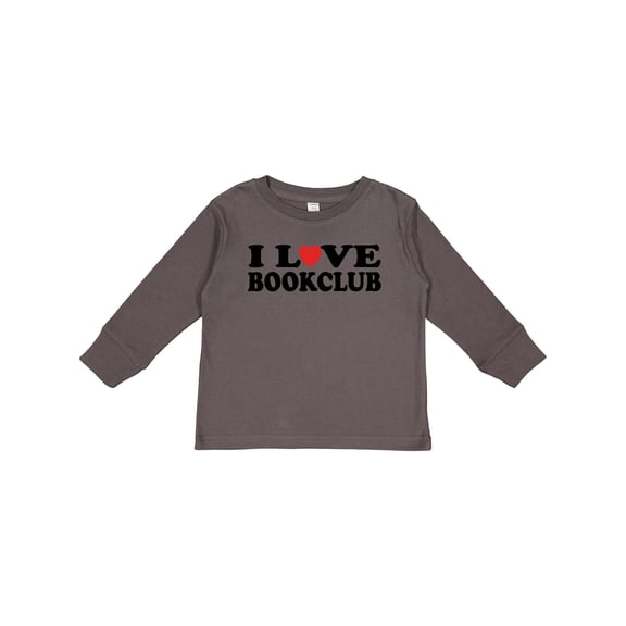 Inktastic Book Club Lover Boys or Girls Long Sleeve Toddler T-Shirt
