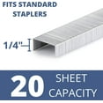 thumbnail image 2 of Bekayaa 10000 1/4 Inch Standard Office Staples, 20 Sheet Max, 26/6, Jam-Free, Refill Pack, 2 of 7