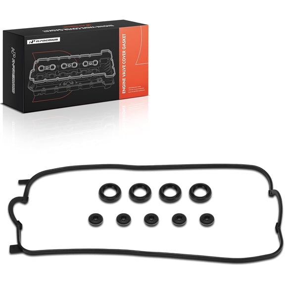 A-Premium Engine Valve Cover Gasket Set Compatible with Honda Accord 1994-2002, Odyssey 1998-1998 & Isuzu Oasis 1998-1999 & Acura CL 1997-1999, L4 2.2L 2.3L