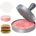 thumbnail image 1 of Hamburguesa Prensa Patty Maker Aluminio Con Mango Antiadherente, Fácil De Limpiar XianweiShao 9024715260420, 1 of 1