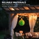 thumbnail image 3 of Artículos de decoración Globo inflable de Navidad, bola de Navidad de PVC, adorno impermeable de gran tamaño para decoración de patio, fiesta de boda al aire libre, Navidad, Año Nuevo Abanopi Artículos de decoración, 3 of 7
