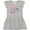 AC-Heather Grey, variant on Inktastic My Mimi Loves Me Granddaughter Girls Baby Dress