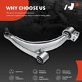 thumbnail image 5 of A-Premium Front Lower Control Arm with Ball Joint & Bushing Compatible with Chevrolet Malibu 2004-2012 Pontiac G6 2005-2010 Saturn Aura 2007-2009 Right Side, 5 of 8