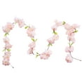 thumbnail image 4 of Decoración de vid de flores, 2 piezas, 220 cm, Sakura falsa, decoración de vid para el hogar, experiencia incomparable, 4 of 8