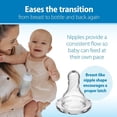 thumbnail image 5 of 4oz Anti-Colic Narrow Bottle with Level 1 Slow Flow Nipple & Pacifier, 5 of 9