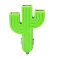 thumbnail image 3 of Car Mobile Phone Charger Cactus 3U Car Charger Multifunction 3USB Car Charger Car Charging Port 12v Power Trailer Wiring Car Power Adapter Extension Portable Car Seat Heater Extended Adapter Car Show, 3 of 3