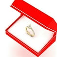 thumbnail image 3 of Dazzlingrock Collection 0.75 Carat (ctw) 14K Round Diamond Two Stone Bridal Engagement Ring 3/4 CT, Yellow Gold, Size 5.5, 3 of 3