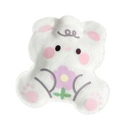 2PCs Winter Portable Cute Cartoon Velvet Hot Water Bag Warm Water Bag Comfortable to Touch STYLE 3