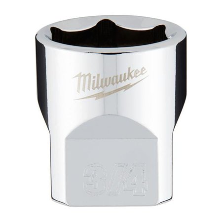 UPC: 0045242565726 | Milwaukee-45-34-9068 3/8 in. Drive 3/4 in. SAE 6-Point Socket