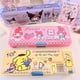 thumbnail image 2 of Estuche de lápices Kawaii Sanrio My Melody Kuromi, caja de papelería de doble capa con sacapuntas, suministros escolares para estudiantes, 2 of 4