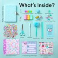 thumbnail image 2 of Kit de diario Happy LolLime Mint para niñas con más de 300 piezas, 2 of 8