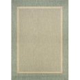 thumbnail image 1 of Couristan 55261812086130T 8 x 13 ft. x 6 in. Recife Stria Texture Rug, Natural & Green, 1 of 1