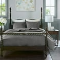 thumbnail image 2 of Madison Park Signature Serene Cotton 3 Piece Coverlet Sets (King/Cal King 110x96, Grey), 2 of 5