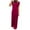 Wine, variant on Tnhcen Women’s High Neck Sleeveless Wide Leg Jumpsuit XS-XL Plus Size Casual Elegant Wide Leg Rompers for Women Stretchy Comfy Jumpsuit with Sleeveless Design