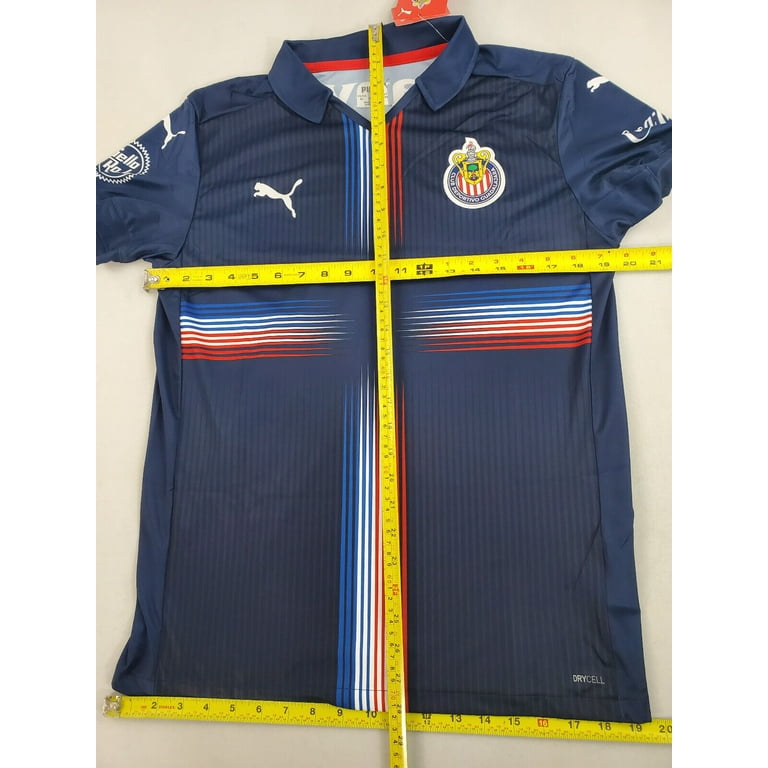 new Puma youth 01 763141 Rep 21 Chivas soccer navy TN22760 15-16Y $70. jersey XL