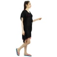 thumbnail image 5 of Bimba Sheer Kimono Kaftan Beach Cover-Up For Womens With tassel Details, 5 of 9