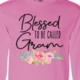 thumbnail image 4 of Inktastic Blessed to Be Called Gram with Beautiful Pastel Flowers Long Sleeve T-Shirt, 4 of 5