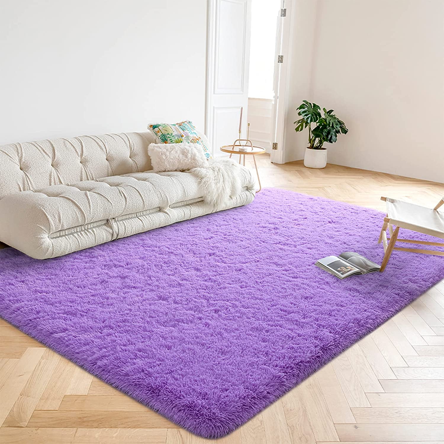 2x3 Feet Light Tan LOCHAS Ultra Soft Indoor Modern Area Rugs Fluffy Living Room Carpets for Children Bedroom Home Decor Nursery Rug 