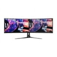 thumbnail image 2 of ASUS ROG Strix XG49VQ 49" Super Ultra-Wide HDR Curved Gaming Monitor - 32:9 (3840 x 1080), 144Hz, FreeSync 2, DisplayHDR 400, Eye Care with DP HDMI, 2 of 6