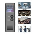 thumbnail image 2 of Digital Voice Activated Recorder, 3072Kpbs HD Dual MIC Tape Recorder Device Recording ,Multi-Function, 2 of 6
