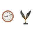 thumbnail image 1 of Reloj de pared,Reloj de pared con pájaro cantor Relojes de pared con pájaros,Relojes de pájaros con sonido Reloj decorativo que canta,Estatua de la casa,Estatua de ala hecha a, 1 of 8