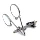 thumbnail image 1 of Eye Loupe Spectacles Glasses Clip On Double Lens 5x Magnifier Eyeglass Jewelry, 1 of 5