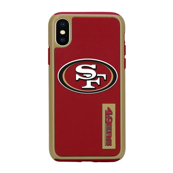 FOCO NFL San Francisco 49Ers Dual Hybrid Case for iPhone X & XS (5.8")