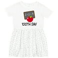 thumbnail image 3 of Inktastic 100th Day School Party Girls Toddler Dress, 3 of 5