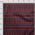 thumbnail image 2 of oneOone Cotton Flex Fabric Leaves & Floral Block Print Fabric BTY 40 Inch Wide, 2 of 4