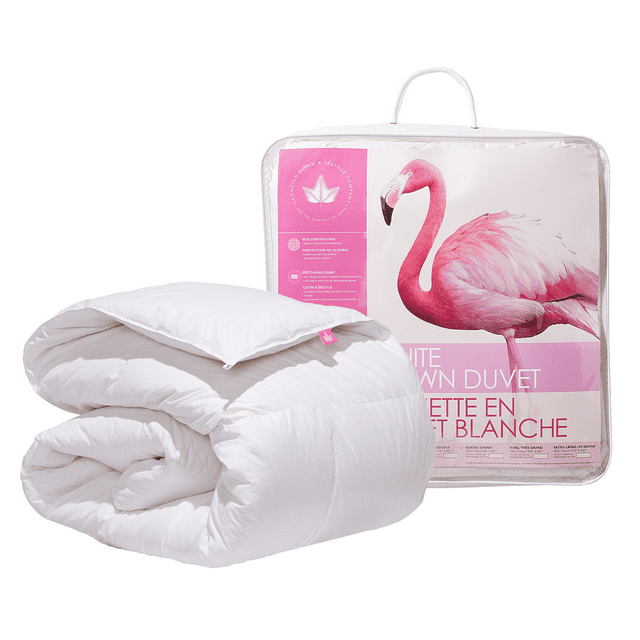 Couette en Duvet Blanche - Poids Toutes Saisons - Très Grand Format Grand