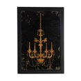 thumbnail image 2 of Privilege 88371 19 x 2 x 26.5 in. Chandelier Wall Art, Black, 2 of 2